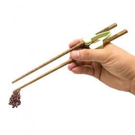 SUSHOP Adulte Chopstick Helpers, Formation pour débutants ou Chopsticks apprenant - Droit ou gauchère - Non-Glissant réutilis