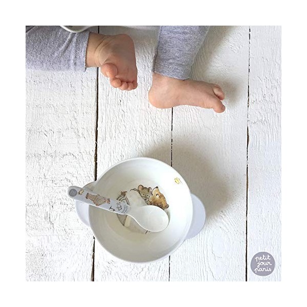Petit Jour Paris - EC928K - Bol à oreilles Ernest & Célestine - Favorise lautonomie! Mélamine