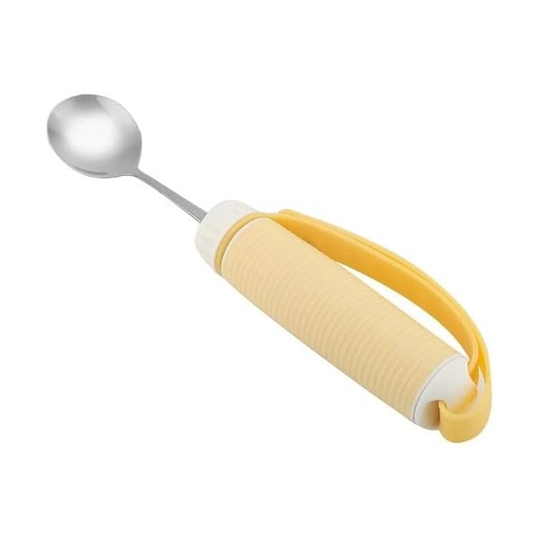 LATRAT Fourchette ou cuillère pour personnes âgées souffrant darthrite patiente handicapée, pour personnes âgées et enfants