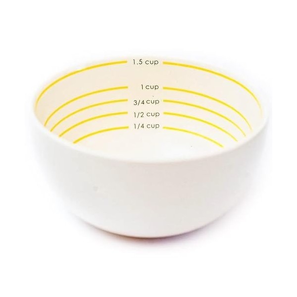 Uba Lot de 2 bols doseurs en porcelaine pour perte de poids, alimentation bariatrique, alimentation saine