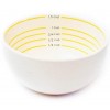 Uba Lot de 2 bols doseurs en porcelaine pour perte de poids, alimentation bariatrique, alimentation saine