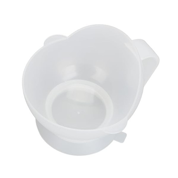 Bol à Cuillère Adaptatif, Base daspiration de Bol à Cuillère Haute et Basse en PP pour Personnes âgées Empêchant les Oreille