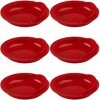 Providence Spillproof Lot de 6 assiettes à pelles Rouge 22,9 cm