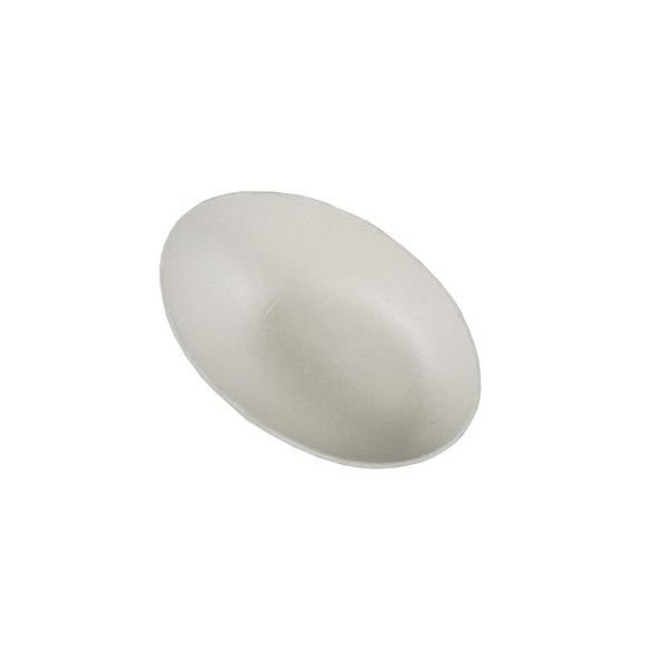 50 Fingerfood – Bols, Canne à sucre "Pure" 20 ml Blanc 8 cm x 5 cm "Egg, 1 x 50 pièces