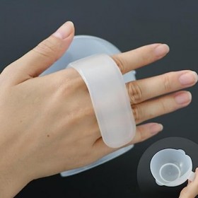 Fonowx Assiettes à Cuillère Anti-déversement pour Personnes Handicapées Ayant Des Besoins Spéciaux, Adultes