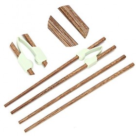 Aides à Lalimentation pour Personnes âgées Baguettes Antidérapantes Baguettes Flexibles Baguettes Dapprentissage Personnes 