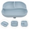 LALAFINA Assiettes Divisées en Silicone De Qualité Alimentaire Assiettes Divisées Fournitures dalimentation pour Bébés Patie