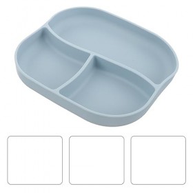 Abaodam Vaisselle Couverts Plateau Alimentaire Fournitures DAlimentation Assiettes En Silicone Pour Personnes Âgées Plaque M