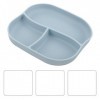 Abaodam Vaisselle Couverts Plateau Alimentaire Fournitures DAlimentation Assiettes En Silicone Pour Personnes Âgées Plaque M