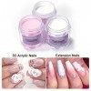 Poudre Acrylique Pour Ongles Acrylique Ongle Monomer Acrylique Ongle Blanc Rose Transparent Poudre Acrylique Faux Ongles