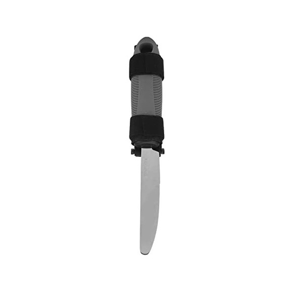 Couteau adaptatif, couteau daide alimentaire en acier inoxydable anti-secousses facile à saisir contrôle stable avec sangle 