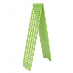 4 Lignes 28 Cellules Braille écriture Ardoise et Stylet Outil Dapprentissage Braille Accessoire, Vert