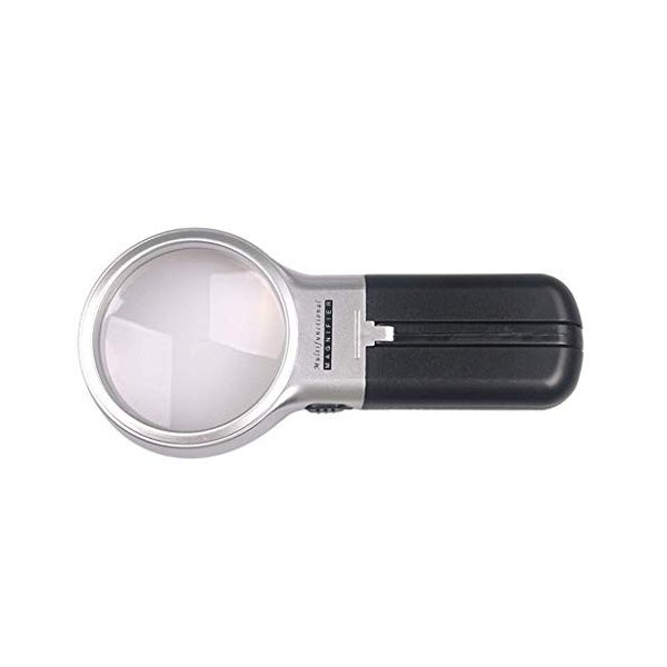 HXHBD Loupe de bureau portable pliable pour lire la lampe pour les personnes âgées pour identifier les élèves - Multifonction