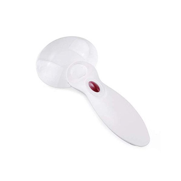 HXHBD WW-1055 Loupe portable avec lumières LED 90 mm