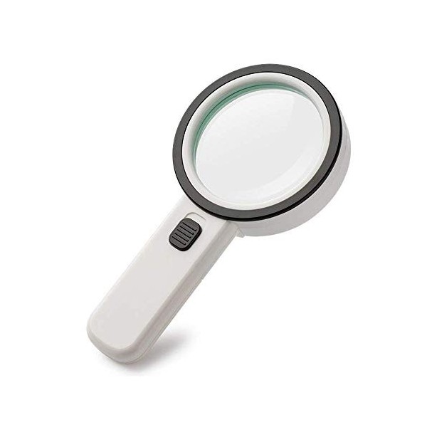 HXHBD Boutique Loupe de poche portable LED grossissante 30 fois Lampe UV Code produit : WW-1178