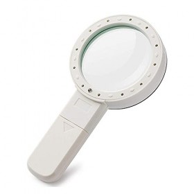 HXHBD Boutique Loupe de poche portable LED grossissante 30 fois Lampe UV Code produit : WW-1178