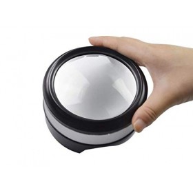 HXHBD Boutique WW-1130 Loupe de lecture portable 4 LED 5 x