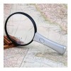 HXHBD Boutique Loupe portable haute résolution 9 cm avec liseuse LED 10 fois 20 fois/code produit : WW-1158