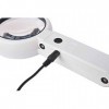 HXHBD Boutique Loupe portable 8 LED Table pliante pliable 10x pour lire les personnes âgées et les enfants Code produit : WW-