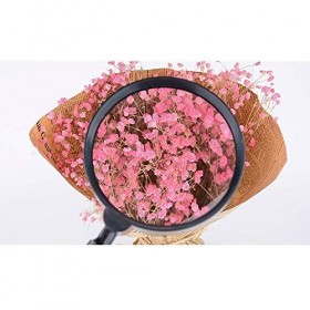 HXHBD Loupe de lecture portable 5x pour homme âgé, lecture de livres, identification de bijoux, montres, bricolage, sculpture