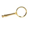HXHBD Loupe de poche en métal avec poignées en métal HD Couleur : jaune Code produit : WW-1253