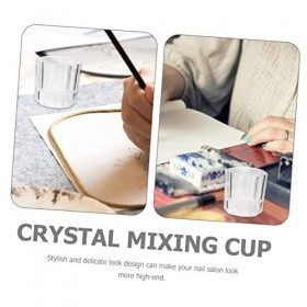 Ciieeo 8 Pièces Stylo Tasse De Lavage Outils De Manucure Ongles Vernis À Ongles Manucures Tasse Liquide Stylo À Ongles Tasse 