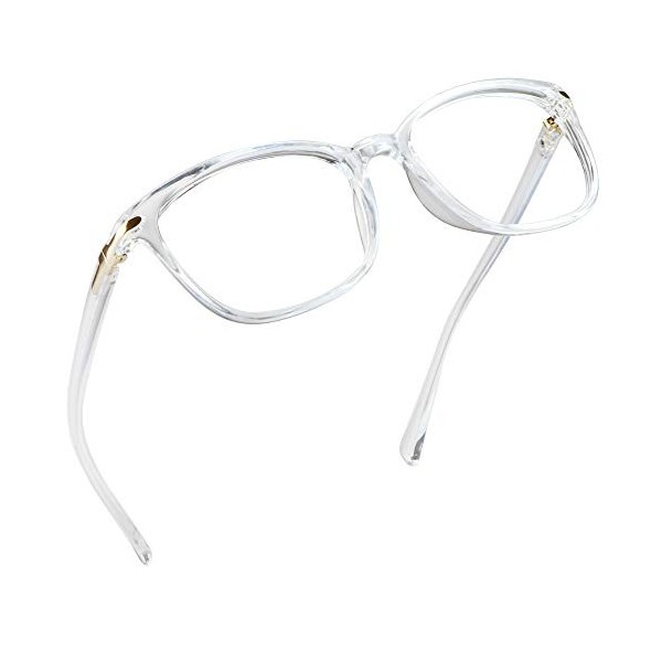 LifeArt Lunettes anti-bleu, lunettes de lecture dordinateur, lunettes de jeu, lunettes de télévision pour hommes et femmes, 