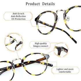 LifeArt Lunette Anti-Lumière Bleue, Anti fatigue, lunette de lecture pour ordinateur, Gaming Lunettes, lunettes de télévision