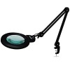 Neatfi XL Lampe loupe bifocale LED avec pince, lentille acrylique 17,78 CM, grossissement 5D/20D, intensité variable, 84 LED 