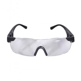 Power Zoom Max - Lunettes grossissantes avec éclairage LED PowerZoom Max +160% pour la lecture et les travaux de précision - 