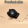 Professional ES Vision aids Pocket with Scale Desktop Hands Free Folding 10X HD Lens Loupe for Scale Measurement Identificati