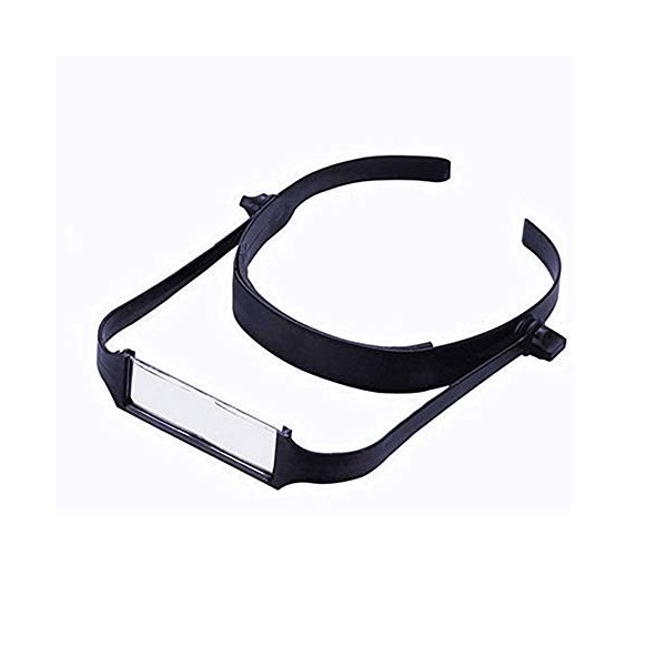 VIDOO Loupe Serre-Tête 1.6X / 2X / 2.5X / 3.5X Lentille en Plastique Abs Réglable Lunettes De Lecture Ajustables Tête Portant