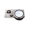 Loupe Presse Papier - Système Touch - Dioptrie : X 4,5 - Eclairante 3 LED - Aluminium