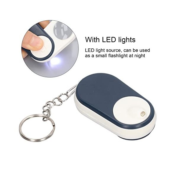Loupe de poche avec 10 lentilles double couche pliable avec lumière LED pour lecture voyage