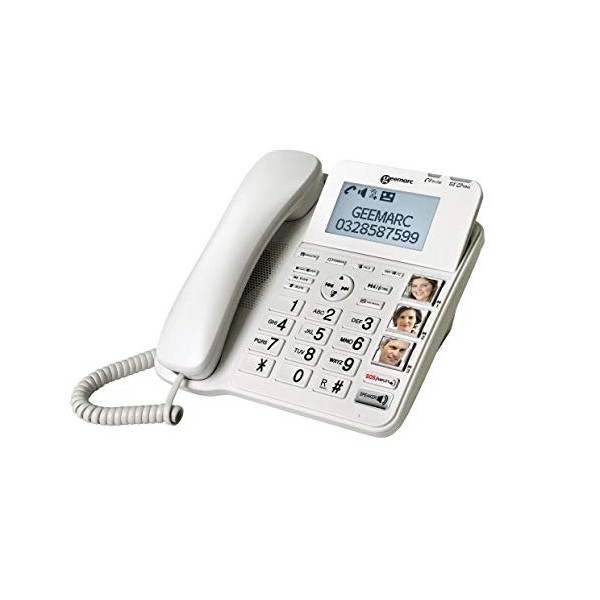 Téléphone filaire Spc Comfort Volume 2 - Téléphone fixe Senior