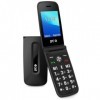 SPC Titan - Téléphone Portable Senior à clapet avec Grandes Touches, Facile à Utiliser, Sonnerie et Notifications intelligent