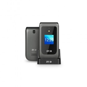 SPC Jasper 2 4G – Téléphone Portable Senior à clapet avec Whatsapp, Grandes Touches et Gros Boutons, Compatible avec Les appa
