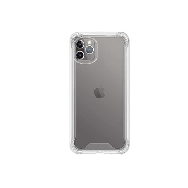 Coque pour iPhone 11 Pro Max Boîtier en Silicone Transparent avec Coins Renforcés Housse Antichoc Etui iPhone 11 Pro Max, Tr