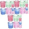 FRCOLOR 40 Pcs Cristal Pot De Nettoyage Bols Plat Multifonction Accessoire Monomère Pour La Maison Porte-Conteneurs Aléatoire