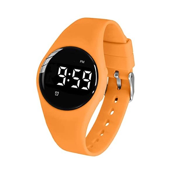 e-vibra Montre dalarme vibrante, Montre de Rappel médical imperméable Wake Up Watch avec minuterie et 15 alarmes Quotidienne