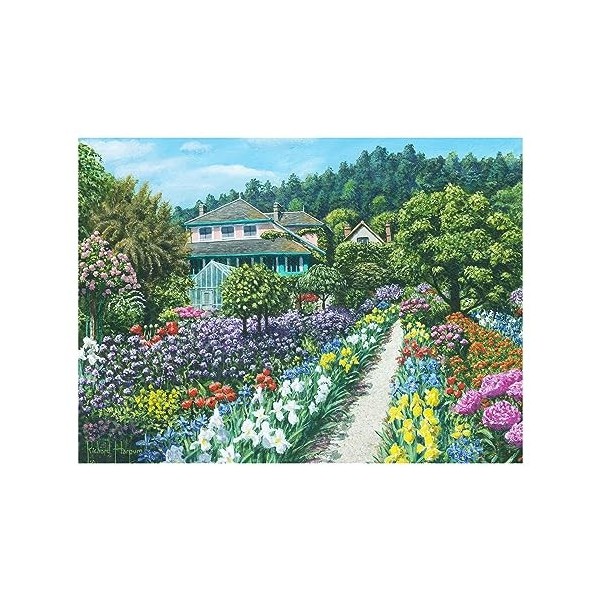 Relish ‘Monets Garden’ Puzzle 63 Pièces : Activités Adaptées aux Seniors Atteints de Démence ou d’Alzheimer