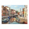 Relish ‘Burano Island’ Puzzle 63 Pièces : Activités Adaptées aux Seniors Atteints de Démence ou d’Alzheimer