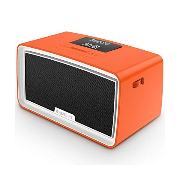 iGuerburn Lecteur de Musique MP3 16GB pour Les Personnes Atteintes de Démence ou Alzheimer – Boîte à Musique pour Personnes â