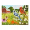 Relish ‘Summer Birds’ Puzzle 13 Pièces : Activités Adaptées aux Seniors Atteints de Démence ou d’Alzheimer