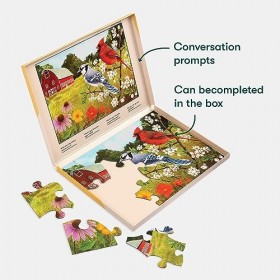 Relish ‘Summer Birds’ Puzzle 13 Pièces : Activités Adaptées aux Seniors Atteints de Démence ou d’Alzheimer