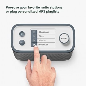 Radio Dab/FM et Lecteur de Musique Portable Simple pour Les Personnes âgées, Les Personnes souffrant de démence et dAlzheime