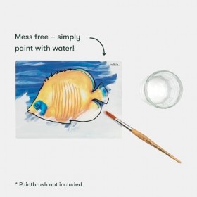 Relish ‘Ocean Life’ Aquapaint Peinture à l’Eau Réutilisable : Jeux Adaptés aux Seniors Atteints de Démence ou d’Alzheimer