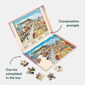 Relish ‘Seaside Nostalgia’ Puzzle 35 Pièces : Activités Adaptées aux Seniors Atteints de Démence ou d’Alzheimer