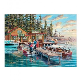 Relish ‘Lakeside Vacation’ Puzzle 63 Pièces : Activités Adaptées aux Seniors Atteints de Démence ou d’Alzheimer
