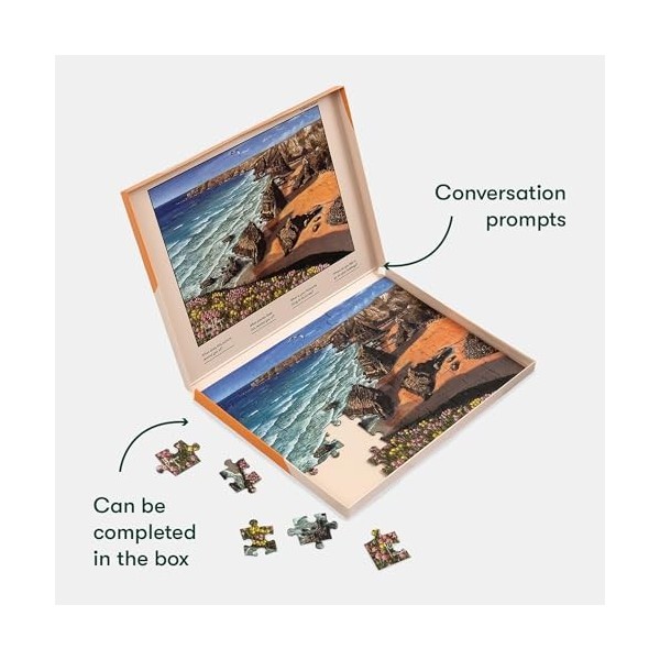 Relish ‘Wild Coast’ Puzzle 63 Pièces : Activités Adaptées aux Seniors Atteints de Démence ou d’Alzheimer